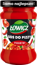 LOWICZ Sos do pizzy 190 g Pikantny