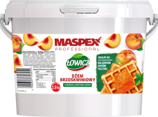 ŁOWICZ Wiadro 3,5 kg dżem brzoskwiniowy