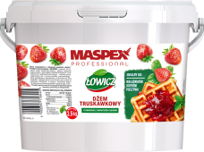 ŁOWICZ Wiadro 3,5 kg dżem truskawkowy