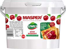 ŁOWICZ Wiadro 3,5 kg dżem wiśniowy