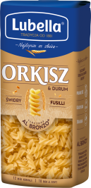 LUBELLA 400 g Makaron orkiszowy Świdry