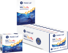 POLSKI LEK Witamina D3 + K2 display
