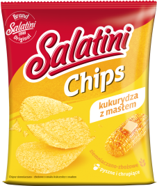 SALATINI 25 g Kukurydza z masłem