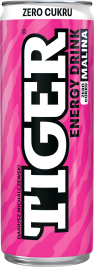 TIGER 250ml zero malina