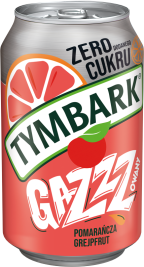 TYMBARK 0,33l Gazzzowane pomarańcza - grejpfrut