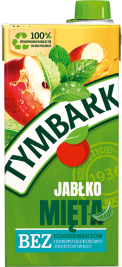 TYMBARK 1 litr  jabłko - mięta