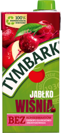 TYMBARK 1 litr jabłko - wiśnia