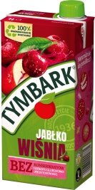 TYMBARK 1 litr jabłko - wiśnia