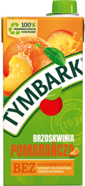 TYMBARK 1 litr pomarańcza - brzoskwinia