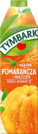 TYMBARK 1 litr pomarańcza z miąższem