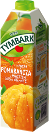 TYMBARK 1 litr pomarańcza z miąższem