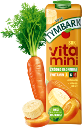 TYMBARK 1 litr Vitamini marchew, banan i jabłko+
