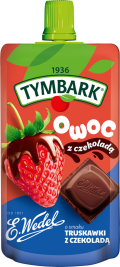 TYMBARK 100 g WEDEL truskawka z czekoladą