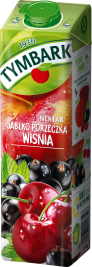 TYMBARK 1L jabłko porzeczka wiśnia