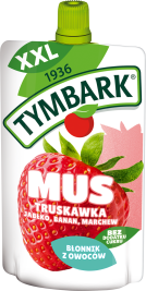 TYMBARK 200 g Mus Truskawka