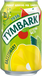 TYMBARK 330 ml cytryna - mięta