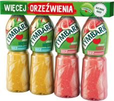 TYMBARK 4pak jabłko-mięta oraz jabłko-arbuz