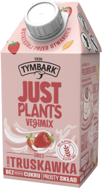 TYMBARK JUST PLANTS 0,5L truskawka