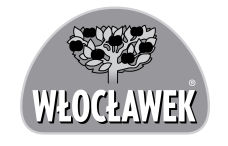 WŁOCŁAWEK logo czarno-białe