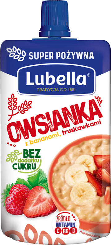 LUBELLA 100 g banan truskawka