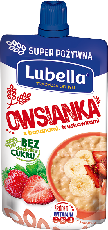 LUBELLA 100 g banan truskawka
