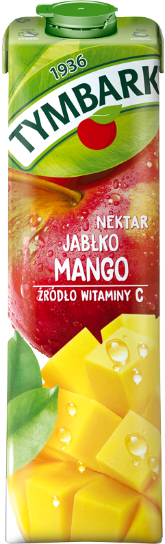 TYMBARK 1L jabłko mango nektar