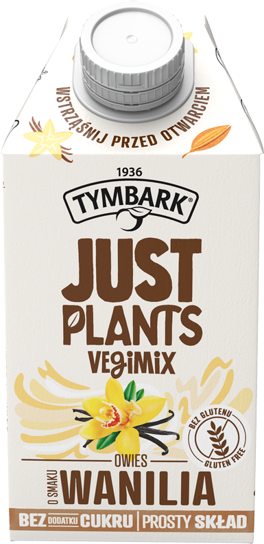 TYMBARK JUST PLANTS 0,5L VANILLA