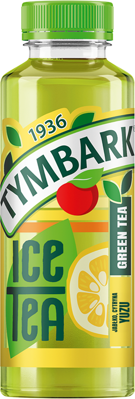 TYMBARK 550 ml GREEN TEA jabłko cytryna yuzu