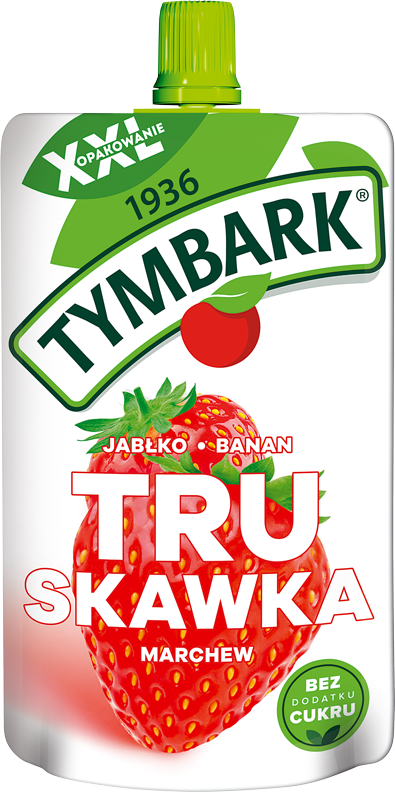 TYMBARK 200 g Mus Truskawka