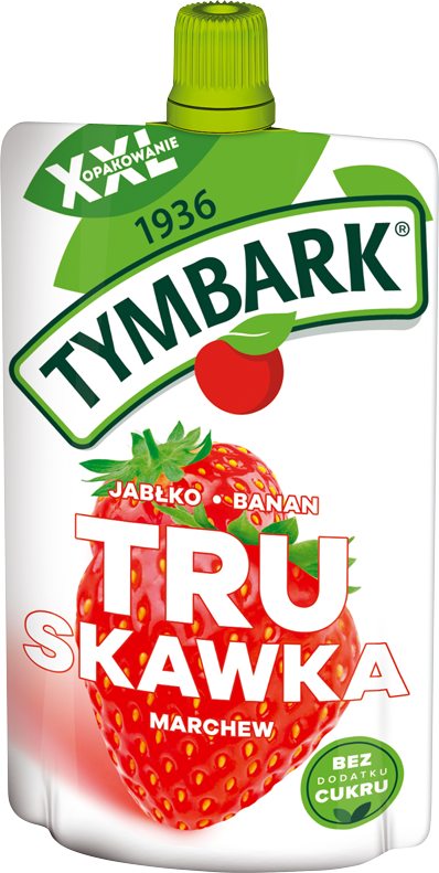 TYMBARK 200 g Mus Truskawka