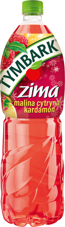 TYMBARK 1,75 l Zima malina - cytryna - kardamon