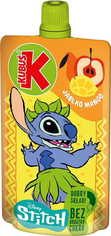 KUBUŚ 100 g Disney Stitch jabłko - mango