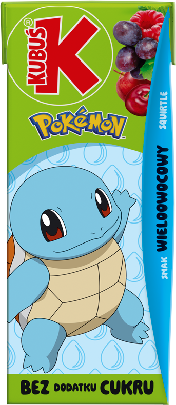 KUBUŚ 0,2 L Pokémon Smak wieloowocowy
