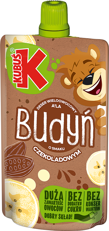 KUBUŚ pouch 100g budyń czekoladowy