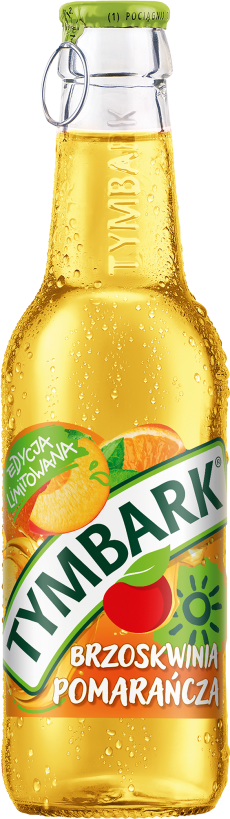 TYMBARK 250 ml  pomarańcza brzoskwinia