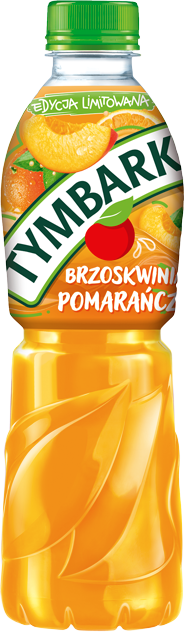 TYMBARK 500 ml brzoskwinia pomarancza