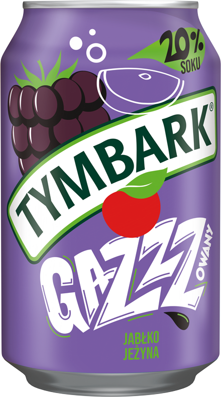 TYMBARK 330 ml jeżyna - jabłko