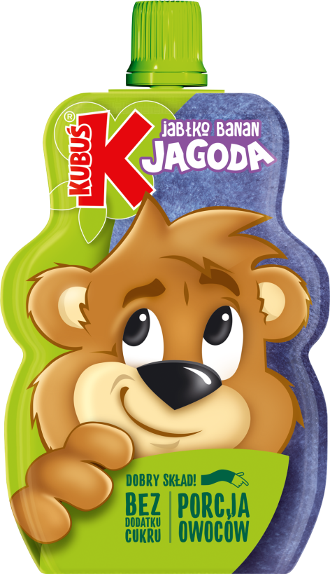 KUBUŚ 100 ml jagoda