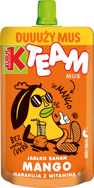 KUBUŚ Team 200 g Mango