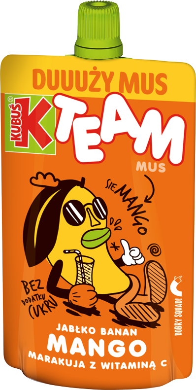 KUBUŚ Team 200 g Mango