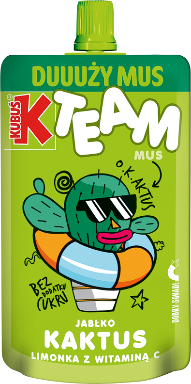 KUBUŚ Team 200 g Kaktus