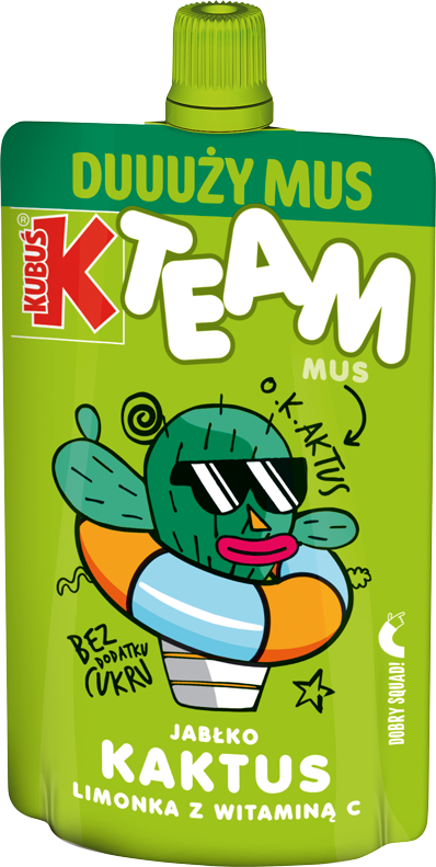 KUBUŚ Team 200 g Kaktus