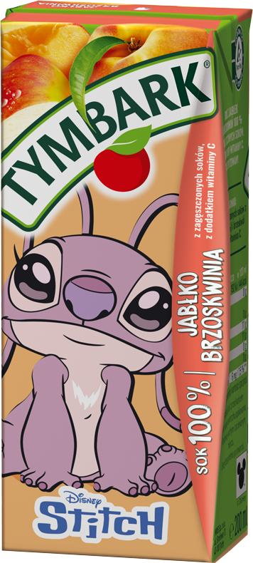 TYMBARK 200 ml jabłko brzoskwinia