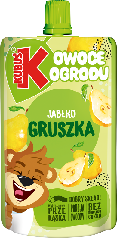 Kubuś 100 ml jabłko gruszka