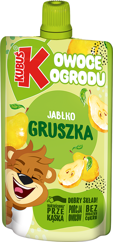 Kubuś 100 ml jabłko gruszka