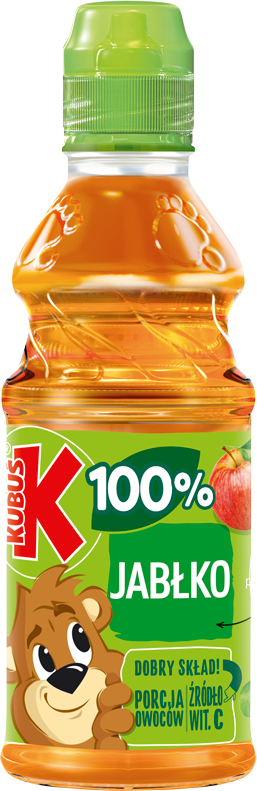 KUBUŚ 300 ml jabłko