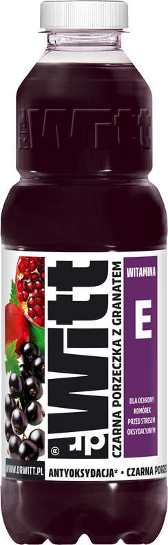 DR WITT 1000 ml czarna porzeczka z granatem