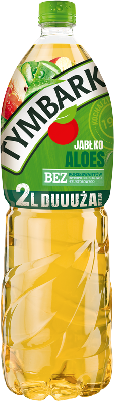 TYMBARK 2 litry jabłko aloes