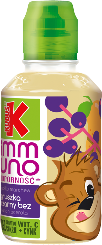 KUBUŚ 200 ml gruszka i czarny bez