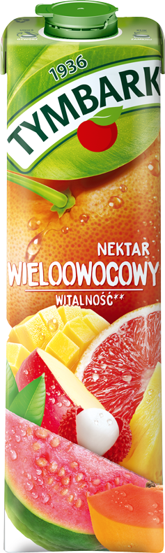 TYMBARK 1 litr nektar wieloowocowy